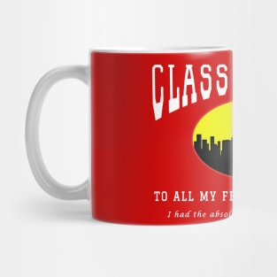 Class of 2020 - Red, Yellow and White Colors Mug